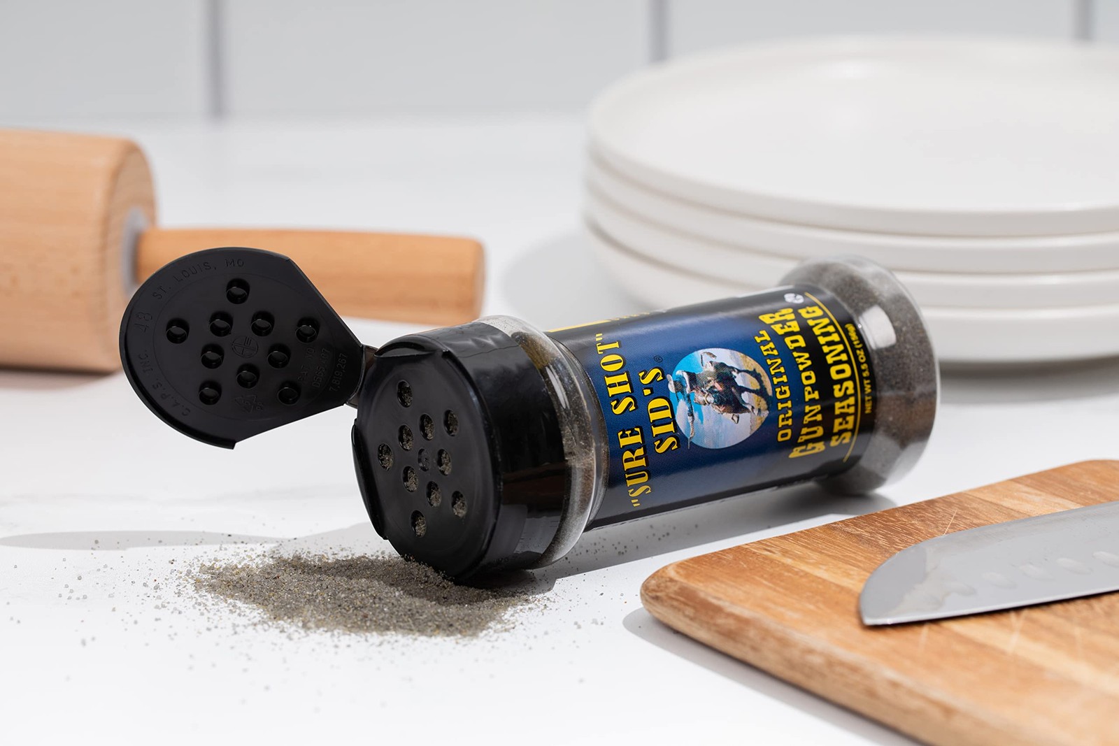 Sure Shot Sid’s Gunpowder Seasoning – Famous Bbq Rub Powder Grill Seasoning f…