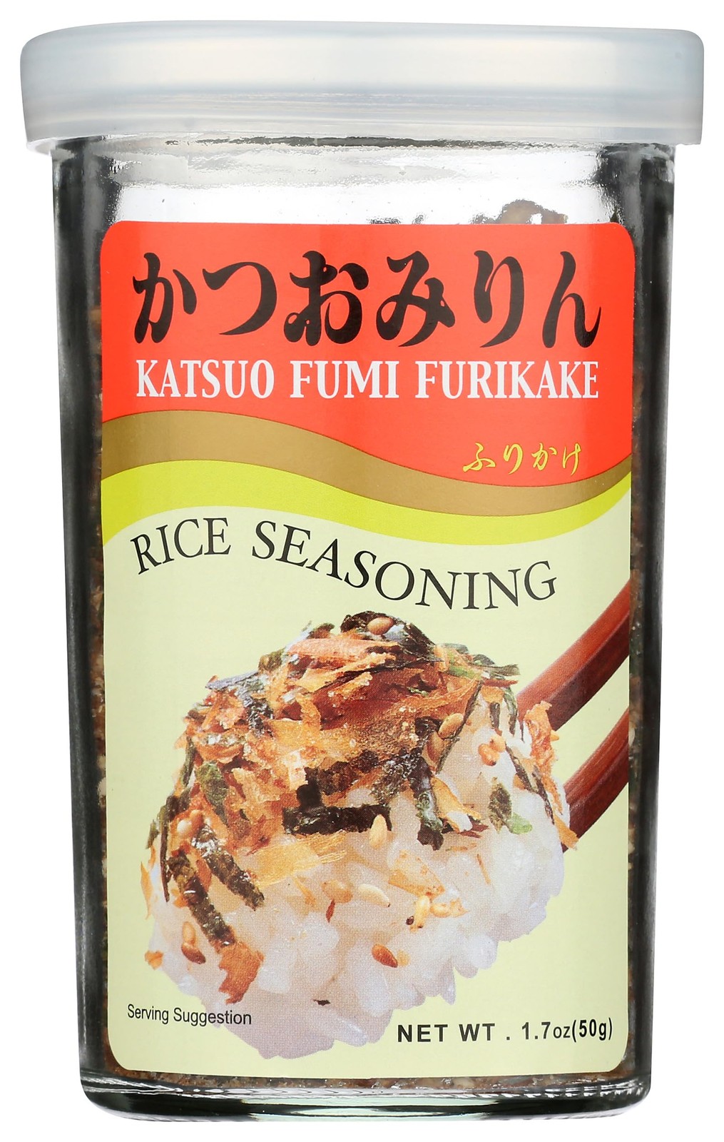 JFC Katsuo Fumi Furikake Rice Seasoning, 1.7 oz Ounce (Pack of 1)