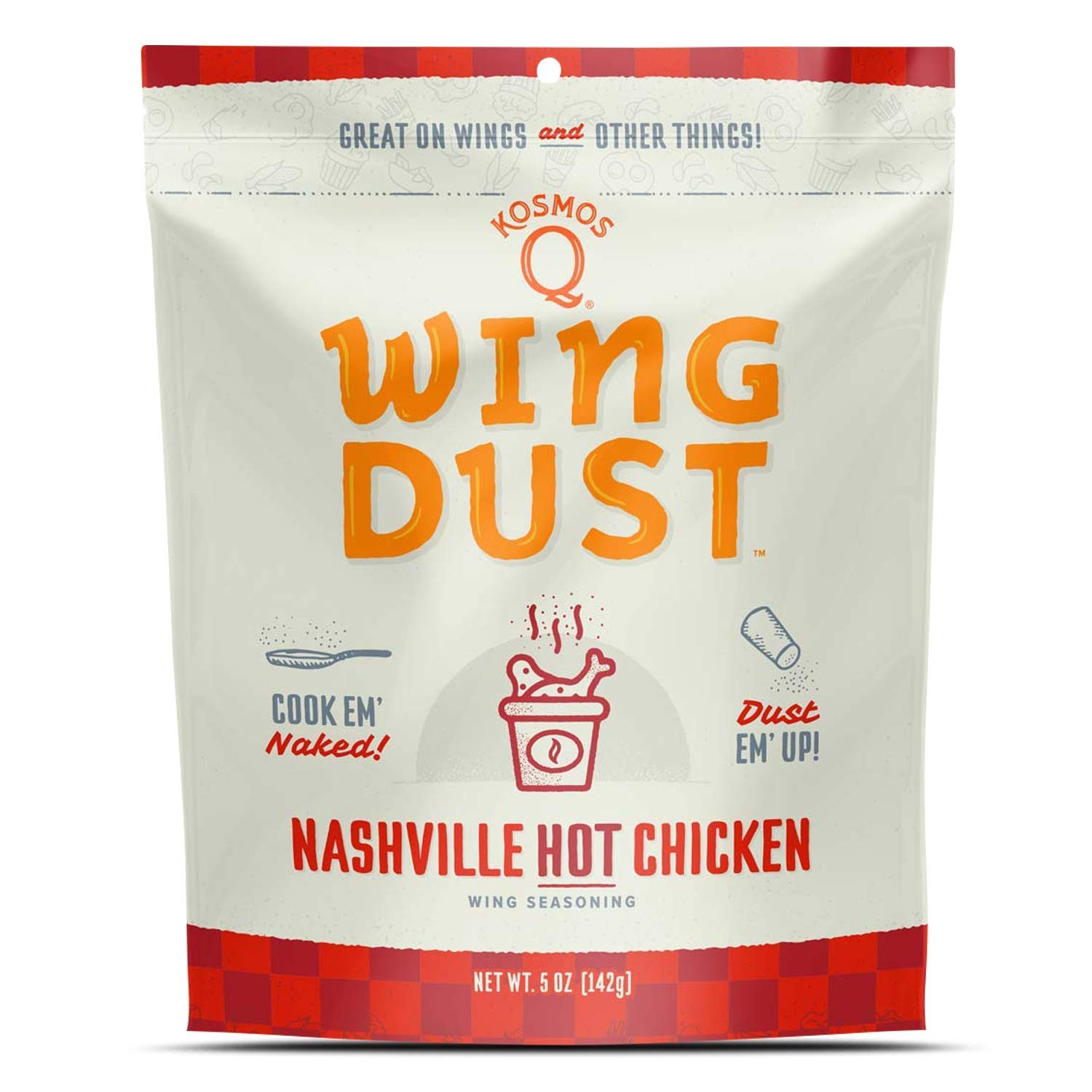 5oz Nashville Hot Seasoning Dust Bold Southern Flavor for Wings BBQ and Snacks