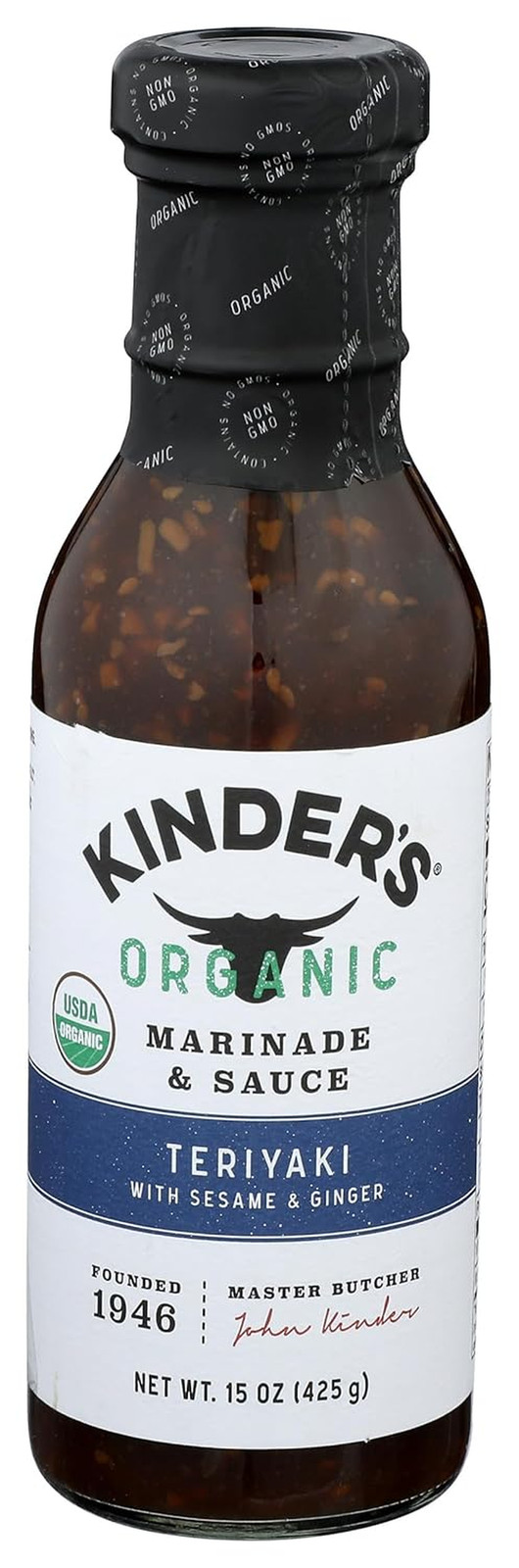 Organic Teriyaki Marinade & Sauce, 15 OZ