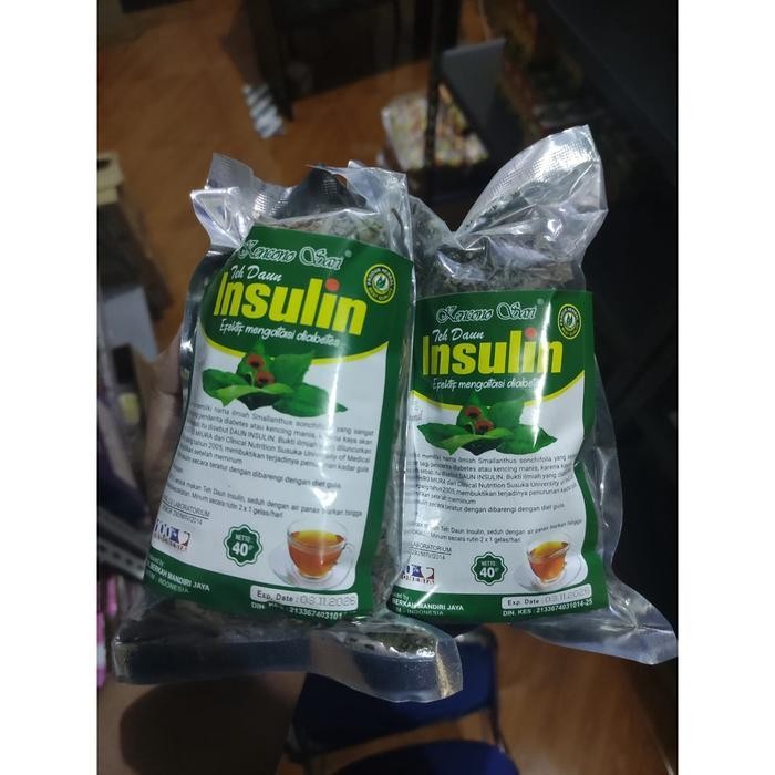 Insulin leaf loose herbal tea 40 g traditional Indonesian blend