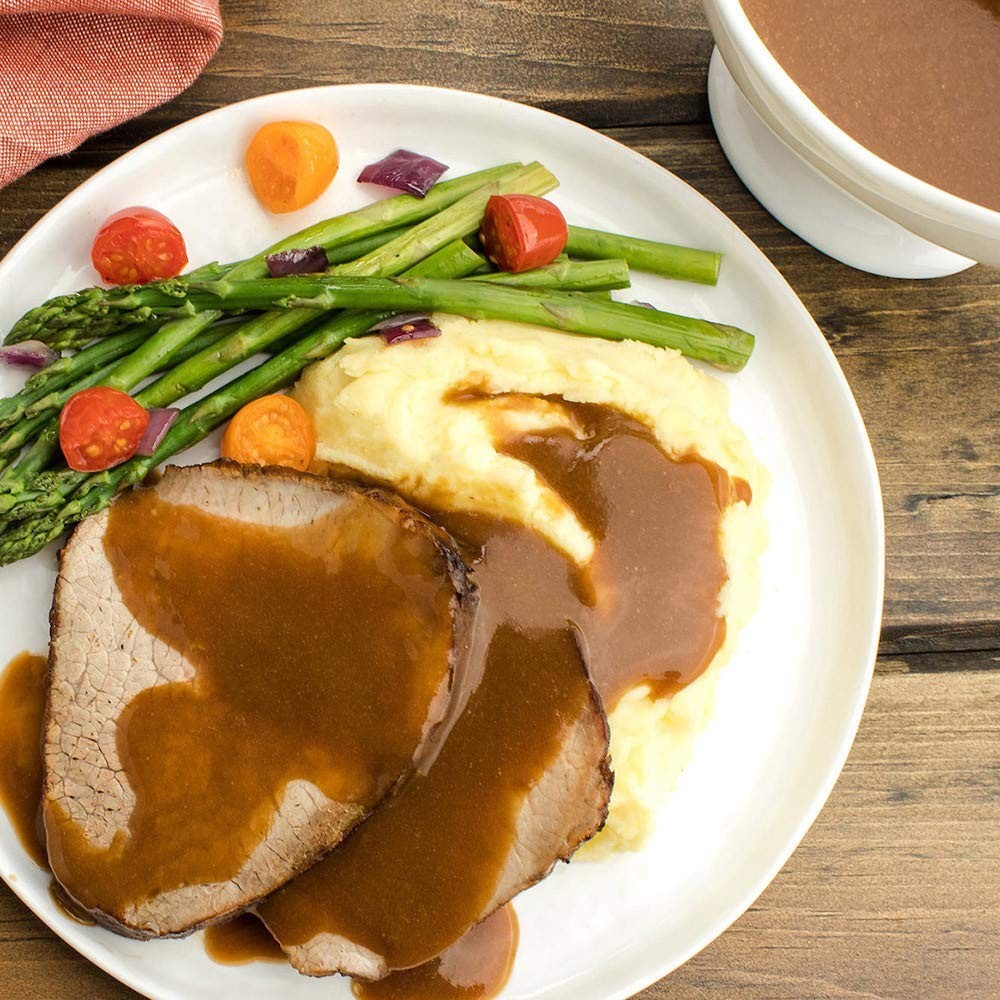 Gluten Free Brown Gravy Mix – 0.88 oz (12 Pack) | Easy Meal Prep, Savory Sauce