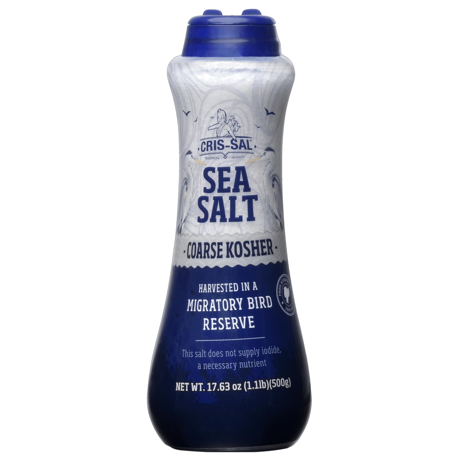 Gourmet Coarse Kosher Sea Salt, 17.63 oz