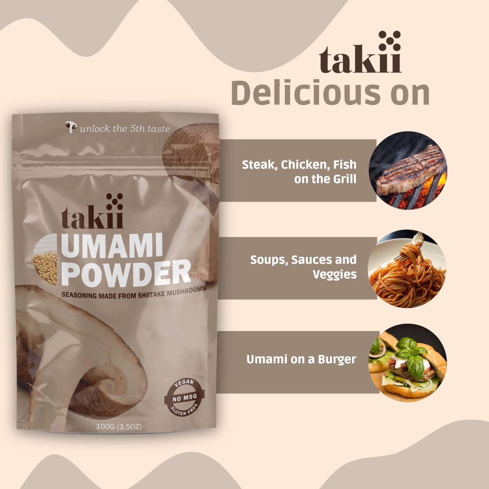 Umami Mushroom Powder for Instant Flavor in All Dishes – 2 Bags