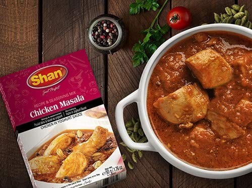 Shan Spice Mix Combo 5 Chicken Masala Karahi Daal Masala Sindhi Biryani