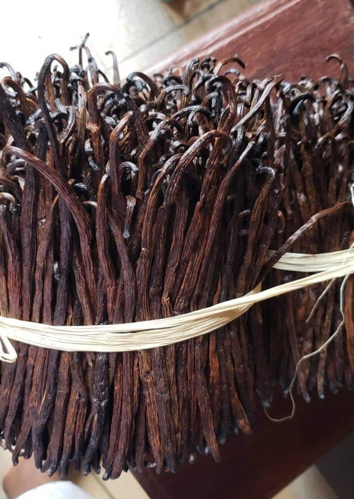 Organic FairTrade Madagascar Vanilla Beans Red Splits and Wholes Extract Grade
