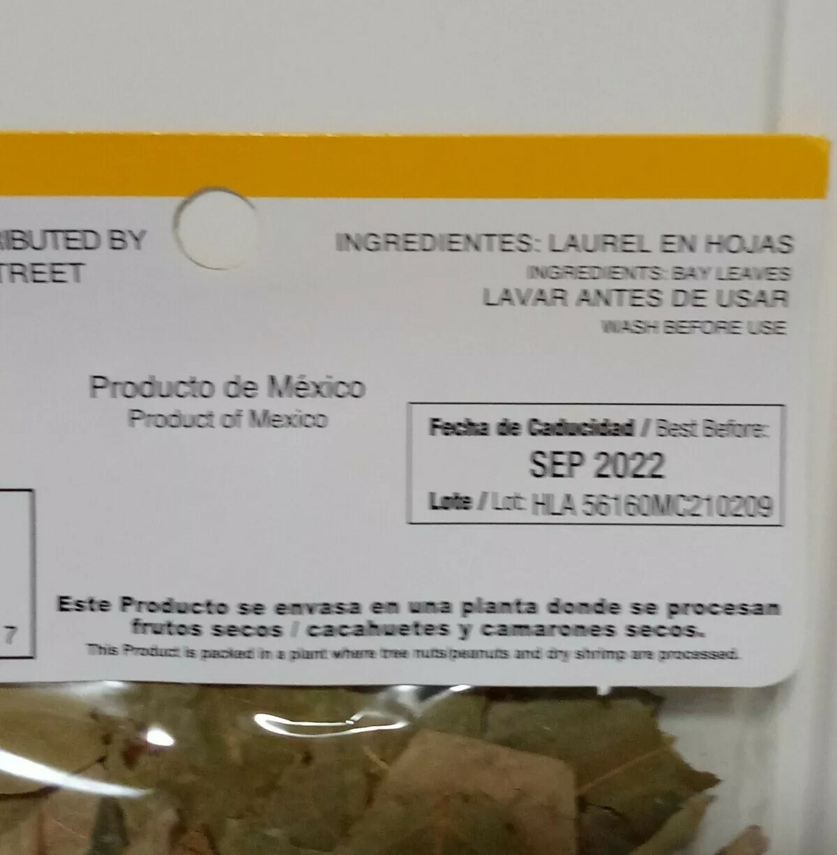 Hoja De Laurel seca. Dry Bay leaves. 100% natural