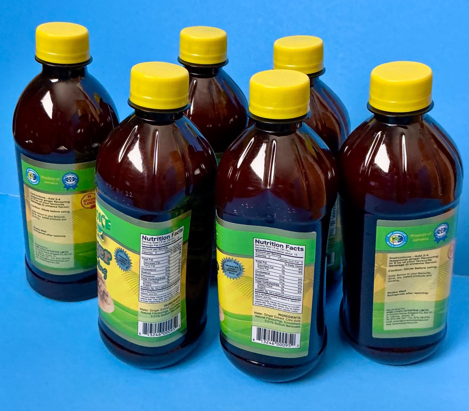 HOME CHOICE JAMAICAN GINGER FLAVORING FROM EXTACT