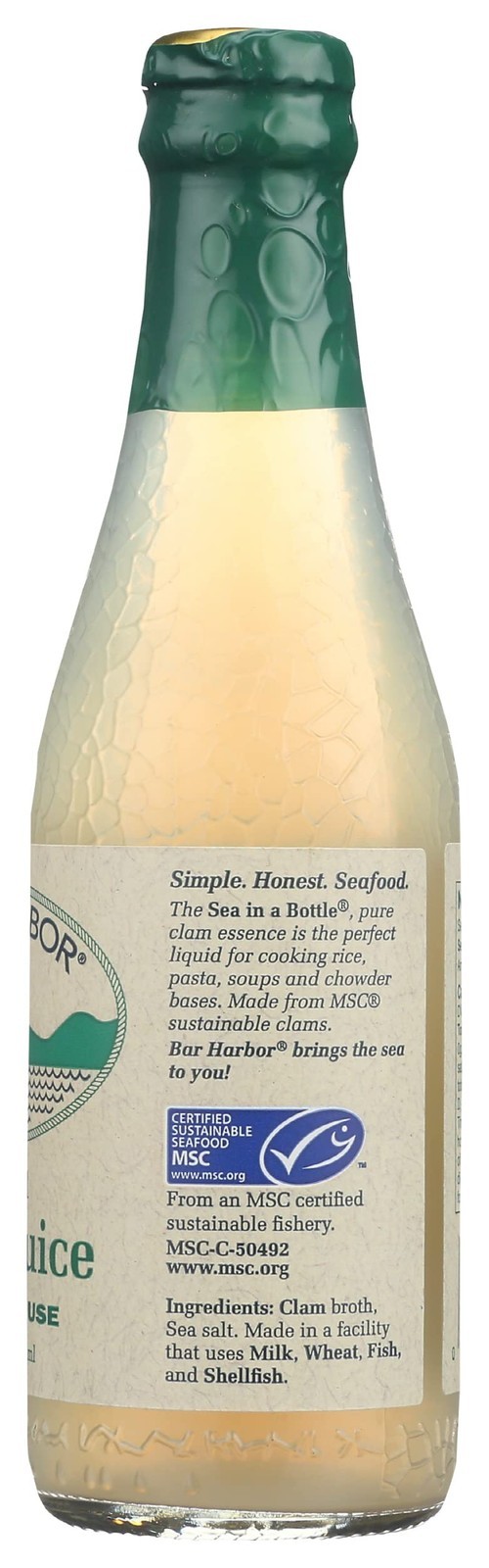 Natural Clam Juice 8 Oz. Gluten Free Soups Sauces Chowders Cooking Base