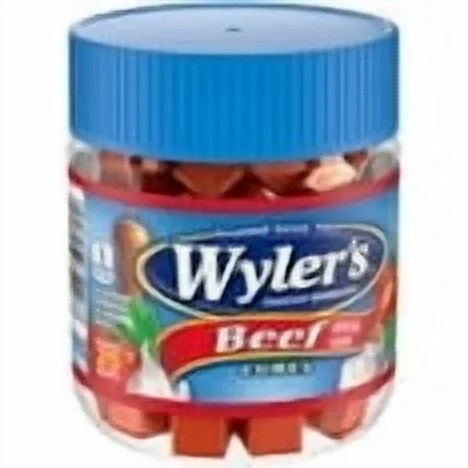 Wyler’s Instant Bouillon Beef Flavored Cubes, 3.25 oz Jar pack of 3