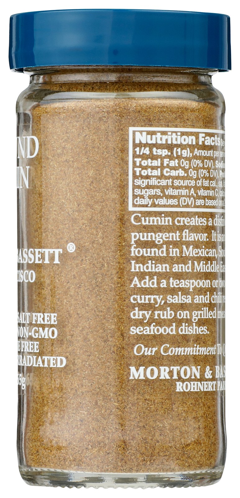 Ground Cumin Spice By Morton & Bassett 2.3 Oz Jar Seasoning 3 Pack
