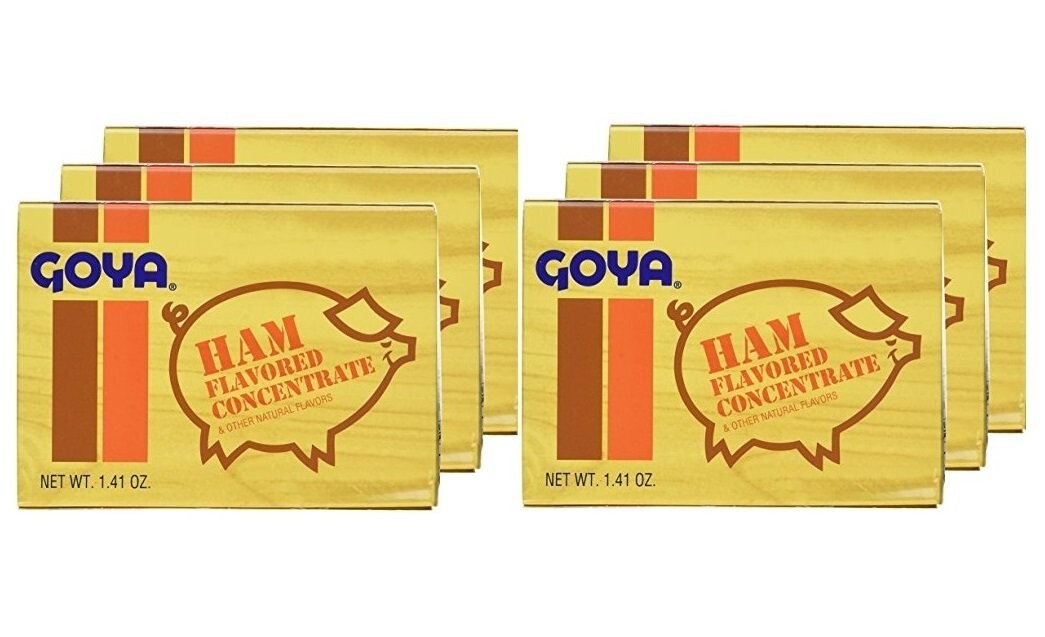 Goya Ham Flavored Concentrate, 1.41 Ounce (Pack of 6) EXP: 04/2029