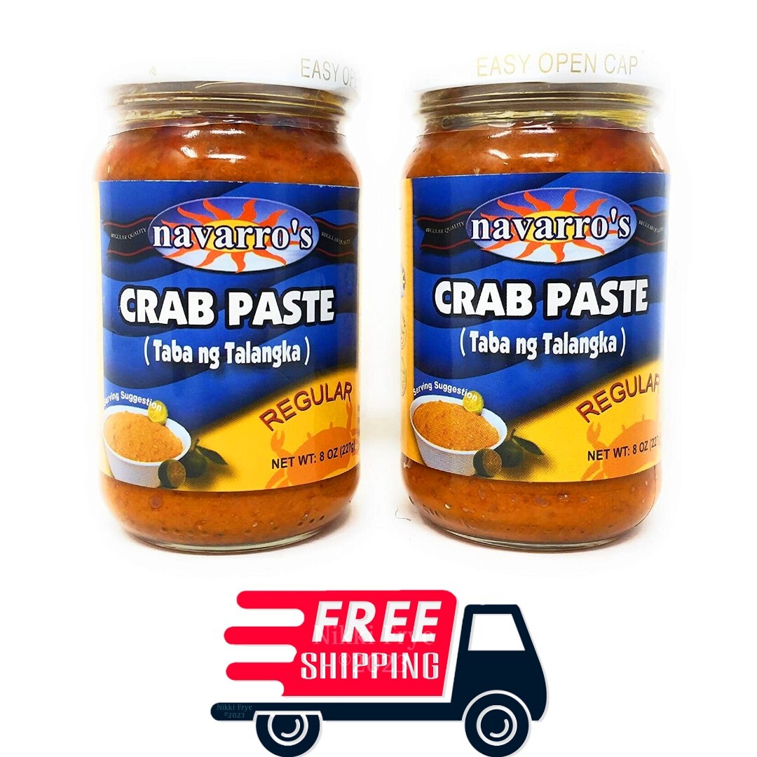 NAVARRO’S REGULAR CRAP PASTE ( TABA NG TALANGKA ) 227GRAMS EACH ( 2 PACK )