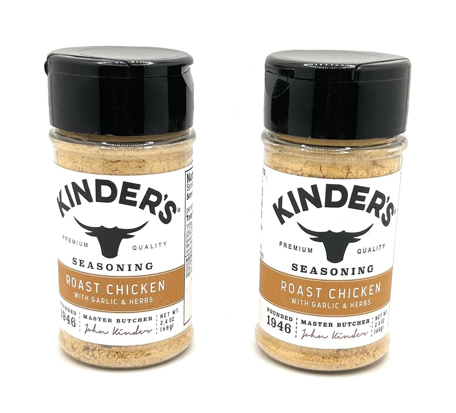 Seasonings & Rubs – 2 Bottles (Roast Chicken 2.4Oz)