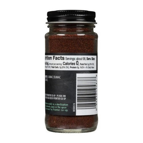 Seasoning Ground Sumac 2.1 Oz By Frontier Herb