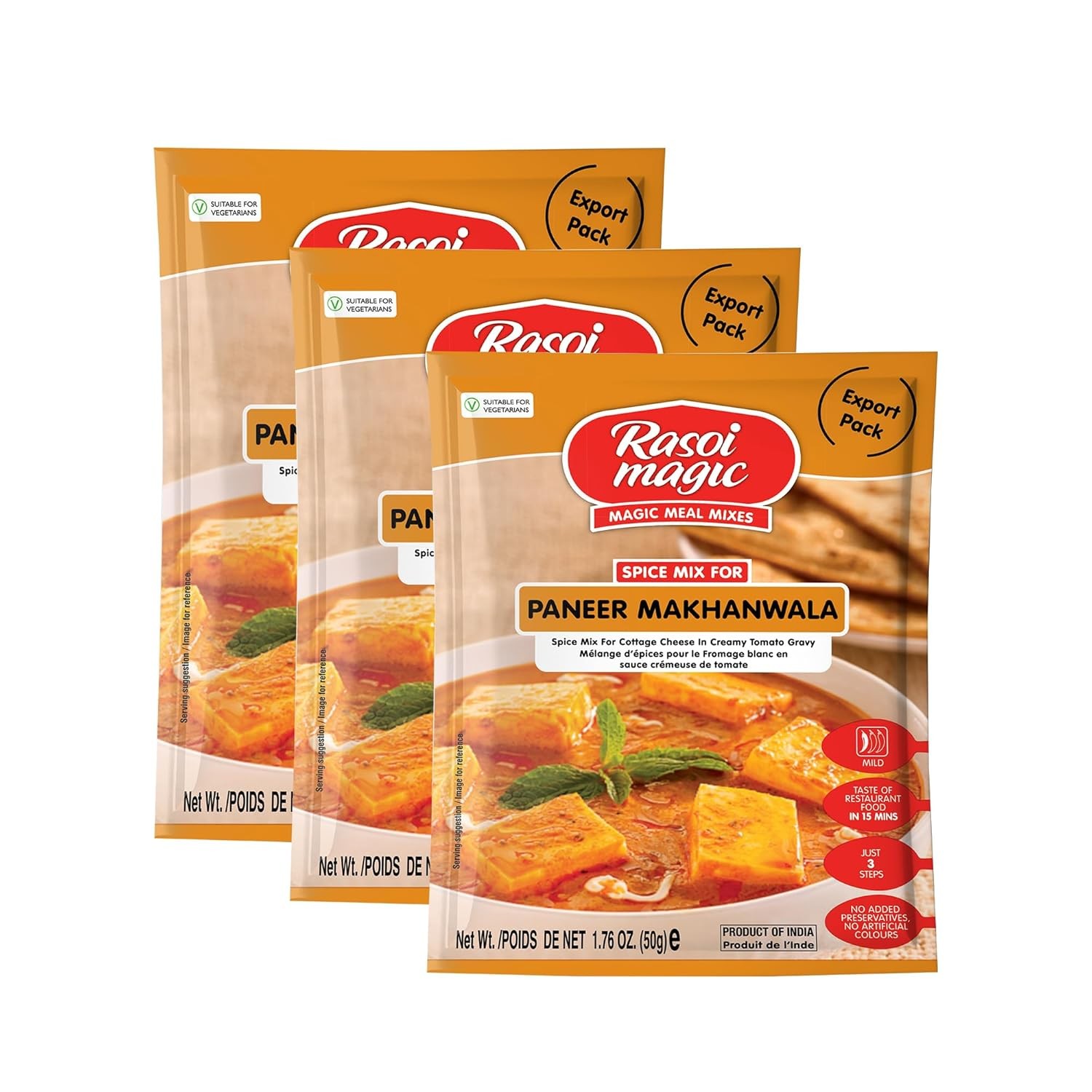 Rasoi Magic Spice Mix for Paneer Makhanwala 50g | Ready to cook