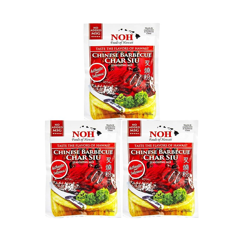 NOH Foods of Hawaii four serving seasoning packets 1.5 oz Pack of 3 Taste the…