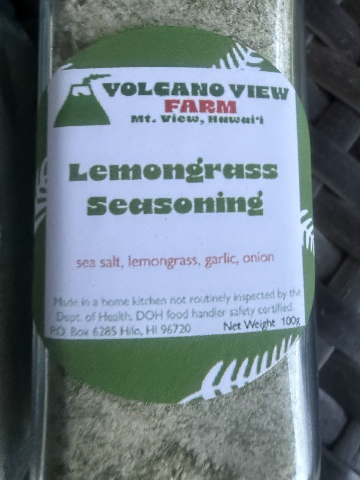 Lemongrass Seasoning