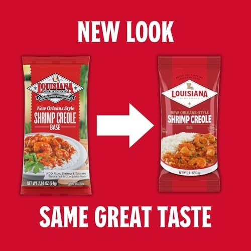 New Orleans Style Shrimp Creole Base 2.61oz Pack of 2 Authentic Cajun Flavor
