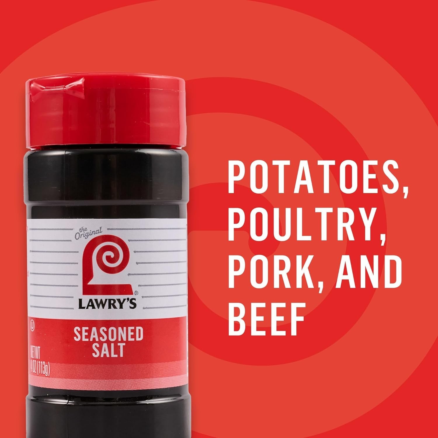 Organic Seasoned Salt, 4 Ounce Bottle – Garlic, Onion & Paprika Delight