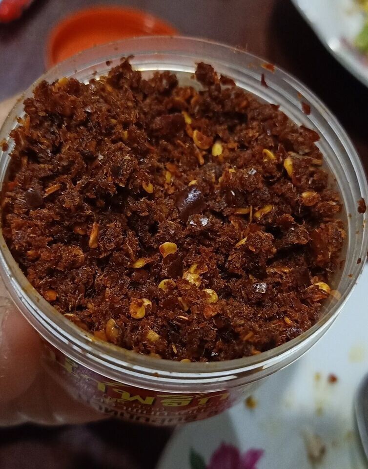 Nam Prik Na Rok Spicy Chilli Paste Thai Food Cook Dipping Sauce Vegetable 50g