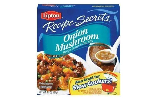 Lipton Recipe Secrets Onion Mushroom Soup & Dip Mix, 1.8 oz Box