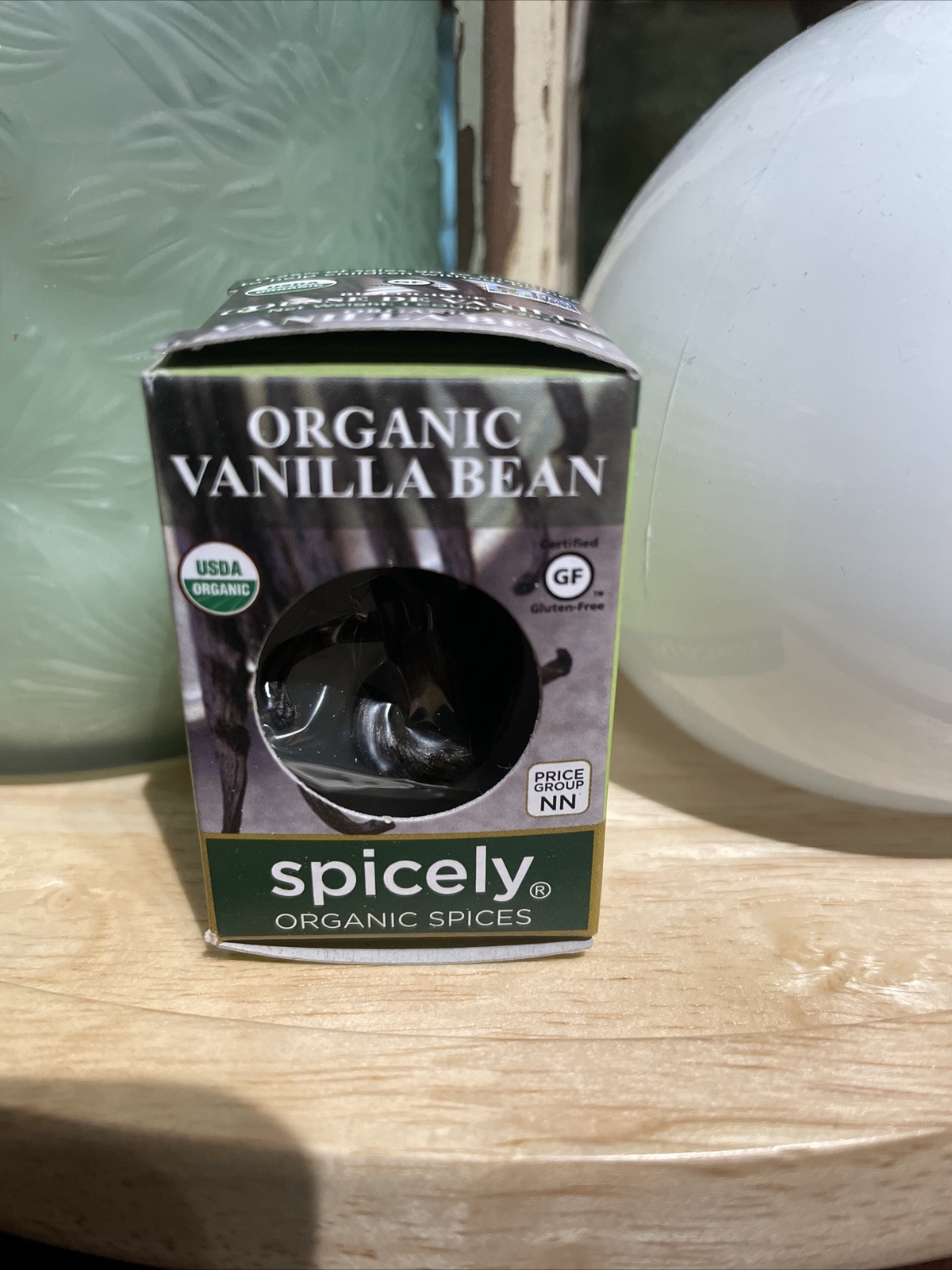 Spicely Organic Vanilla Bean GF 1 Count .2oz Vegan