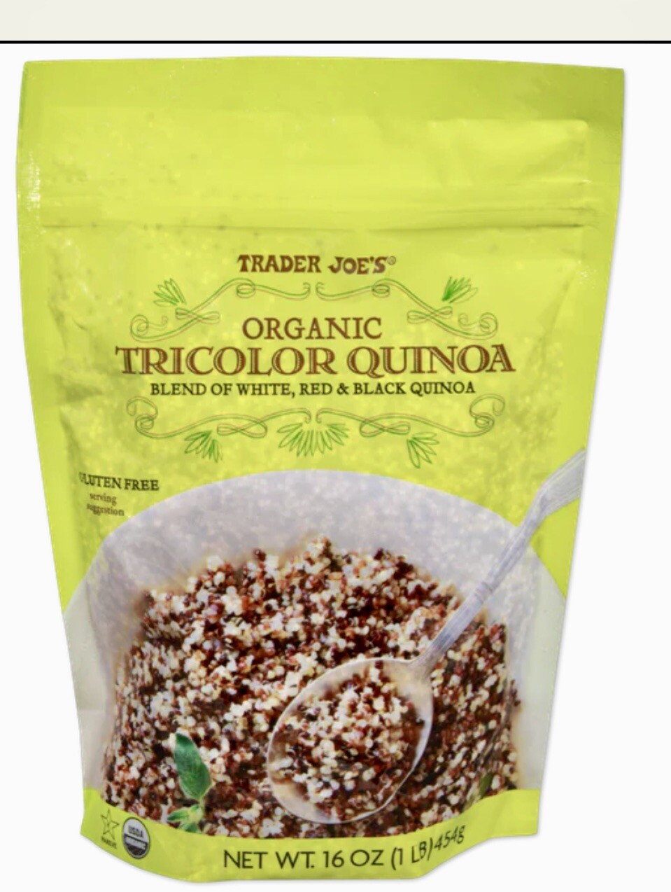Trader Joes Organic Tricolor Quinoa