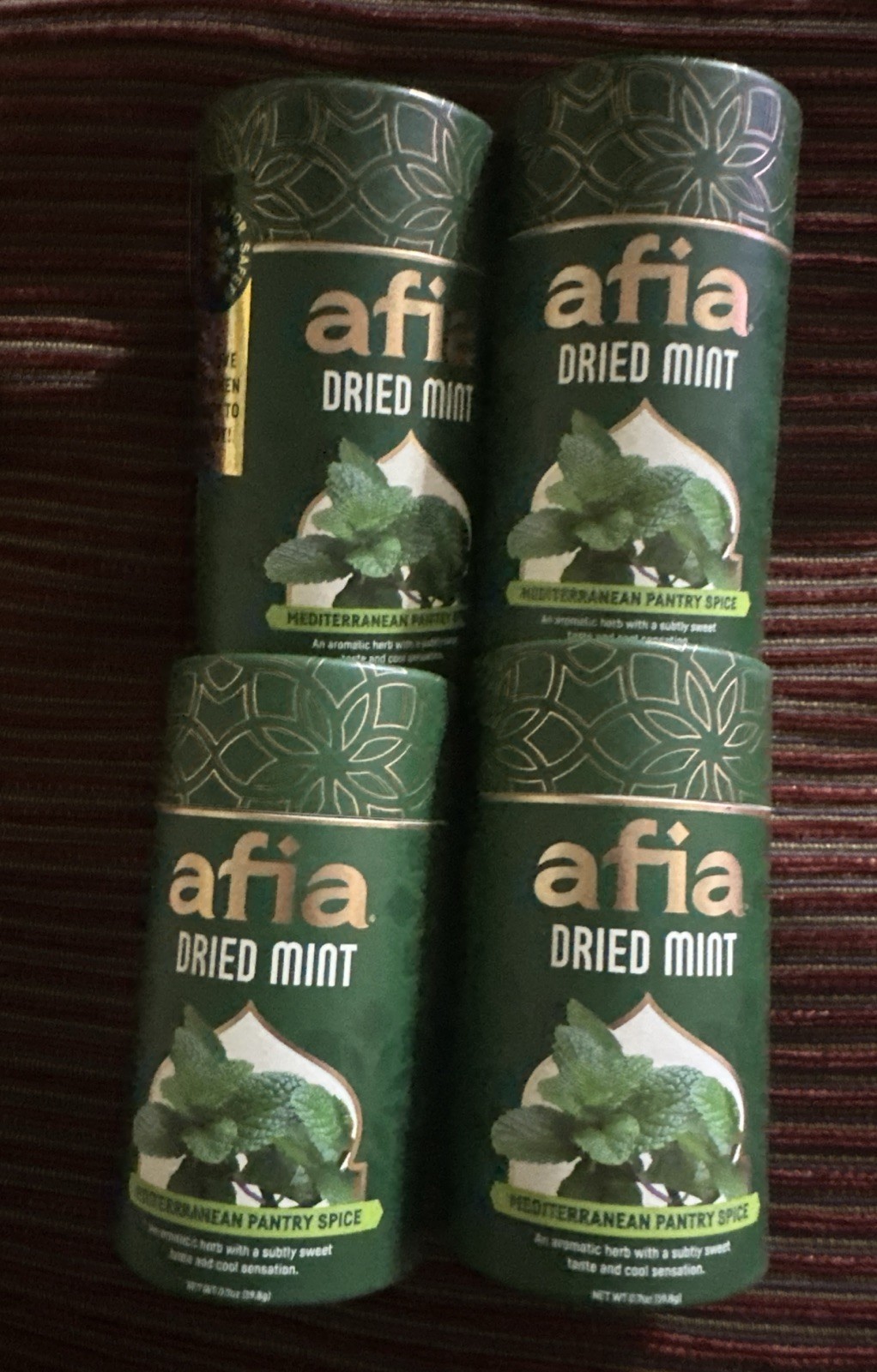 4 AFIA MINT Mediterranean Spice 0.7 Oz