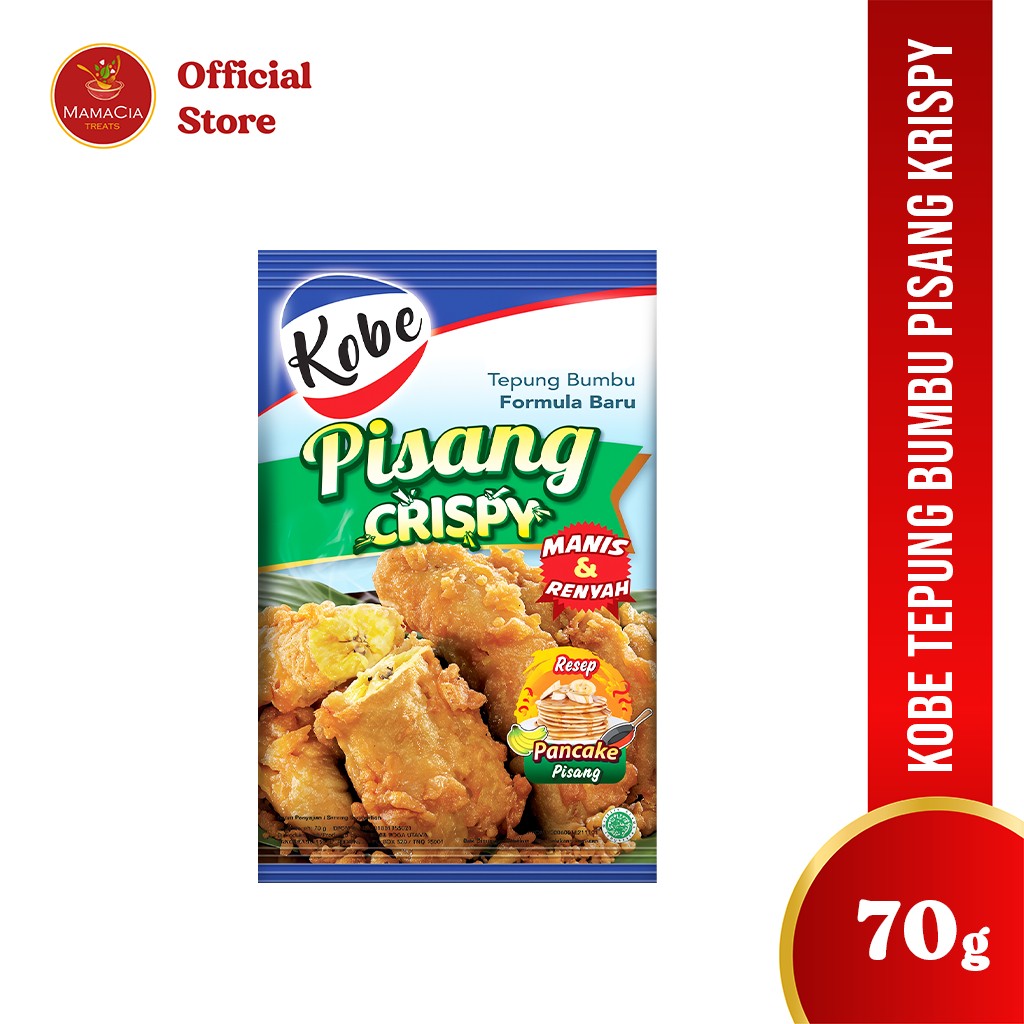 Banana Fritter Crispy Mix 70g, sweet and crunchy coating powder