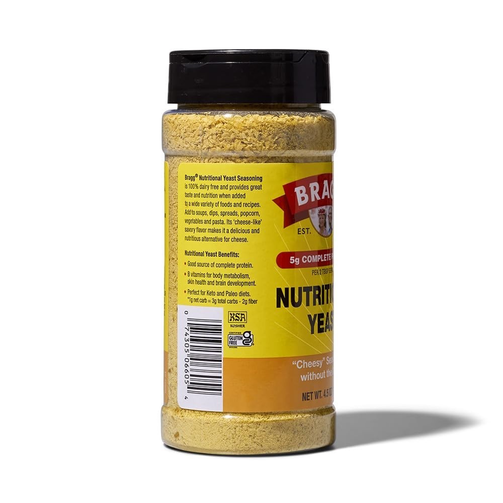 Nutritional Yeast Seasoning 4.5 Ounce Packaging May Vary