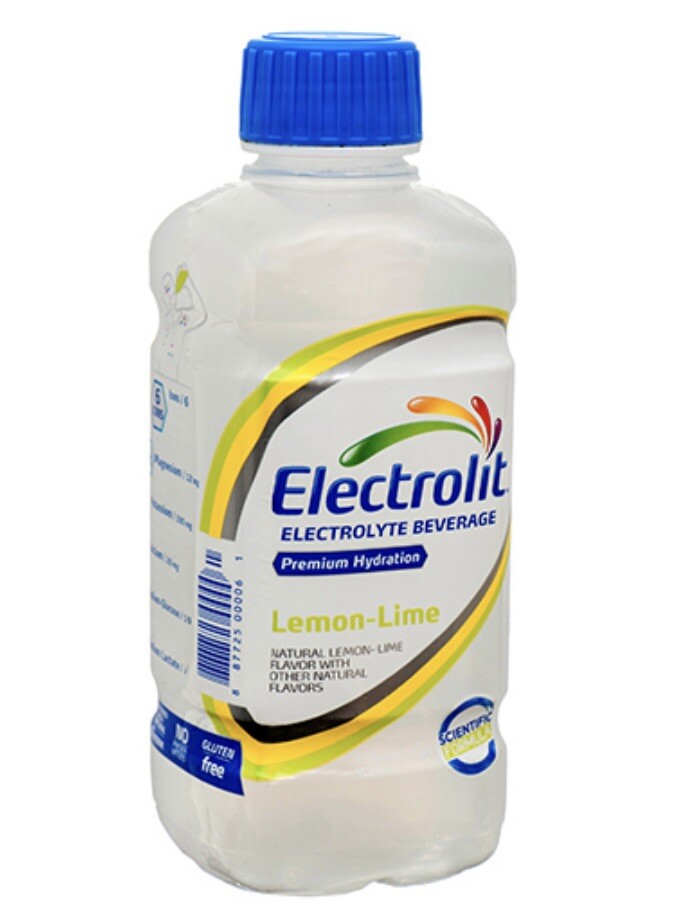 Electrolit Electrolyte Hydration & Recovery Drink 21oz Lemon Lime 12 Pack