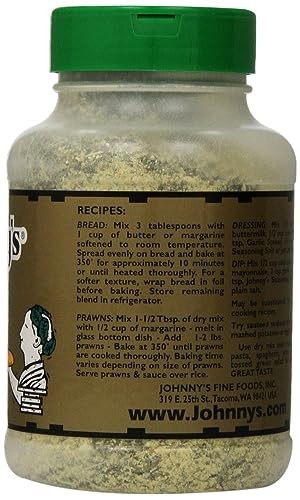 Johnny’s Garlic Spread and Seasoning, 18 Ounce