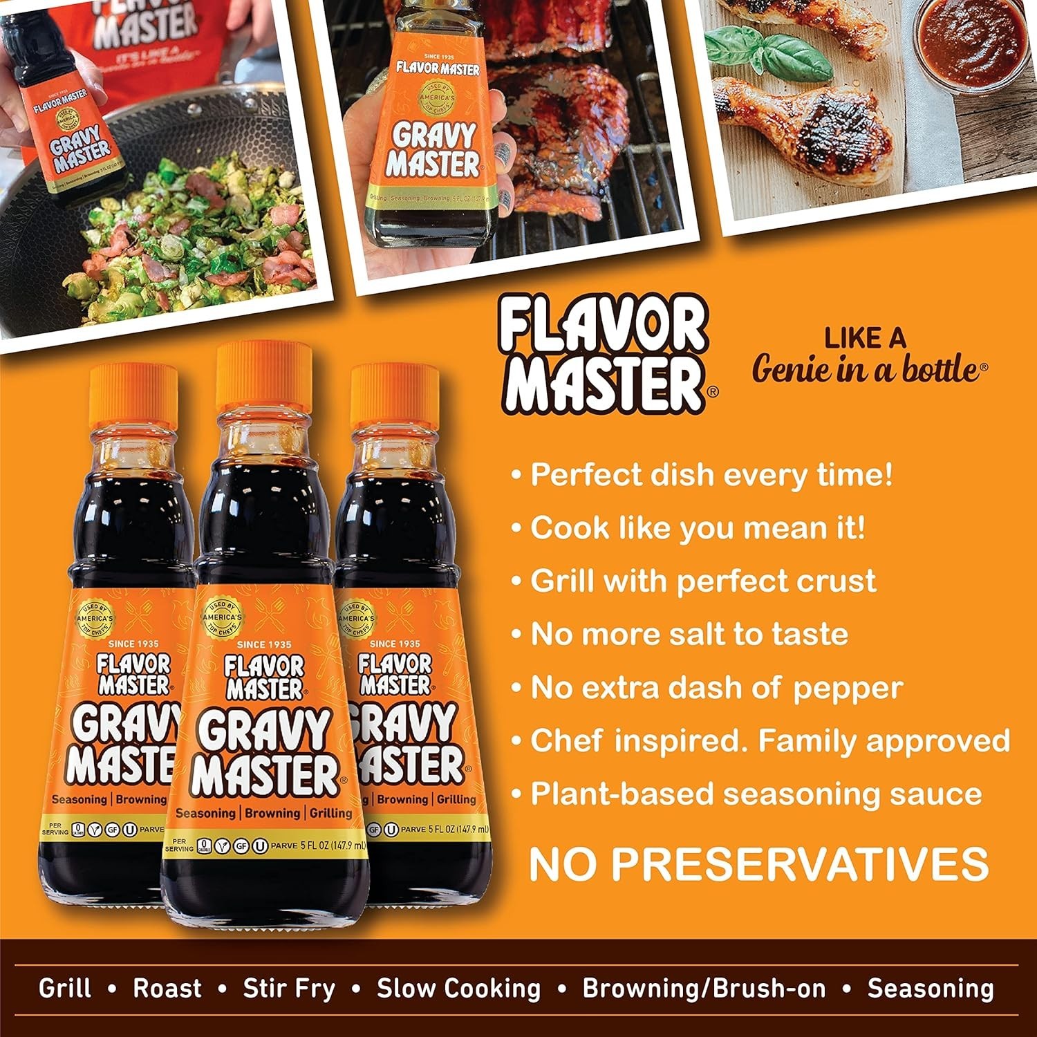 Authentic 5oz Seasoning Sauce – No Gluten, No Preservatives, Pure Flavor