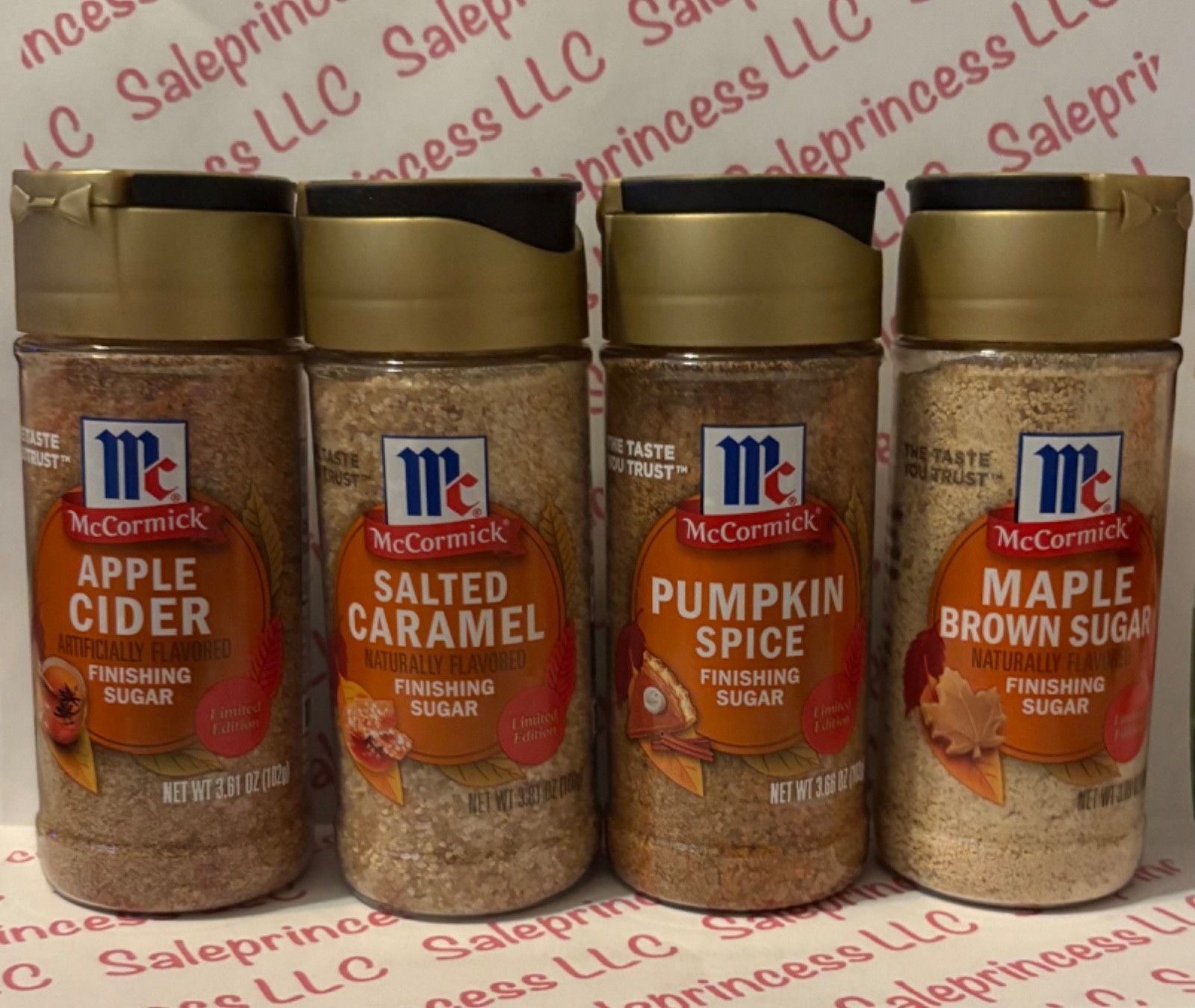 2025 McCormick Pumpkin Carmel Apple Maple Fall Finishing Sugar Limited BB 4/2027