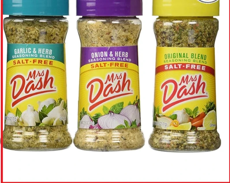 3-Pack Variety Pack Mrs. Dash Combo All Natural Seasoning Blends Salt Free 2.5oz