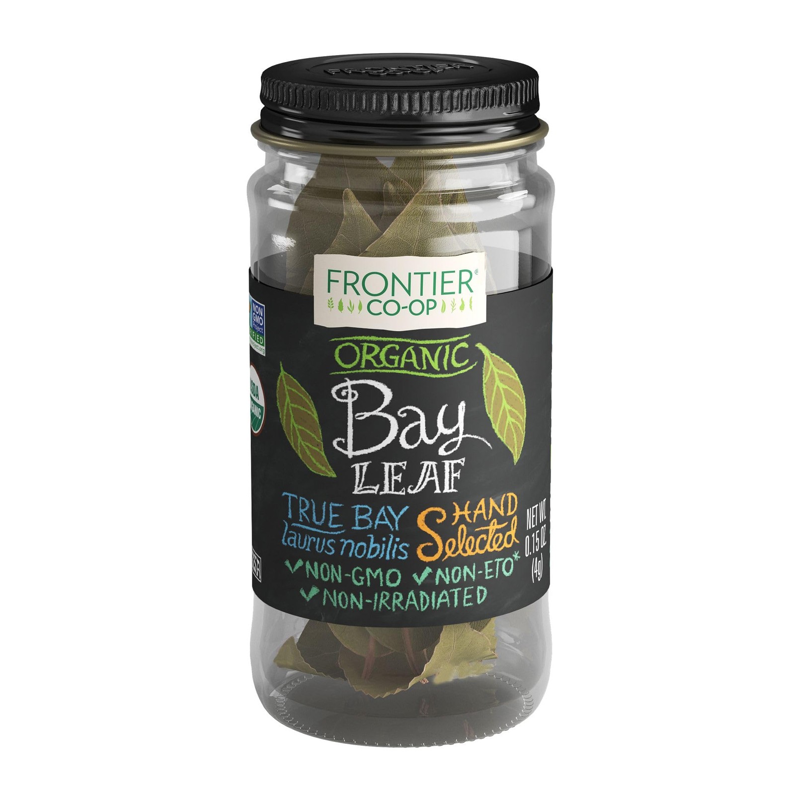 Organic Granulated Garlic and Bay Leaf 0.15 Ounce Pack of 1 Culinary Herbs