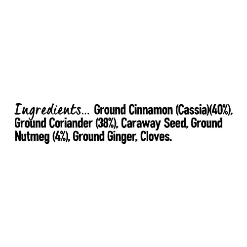 Mixed Spice Blend with Cinnamon Coriander Nutmeg 0.98 Ounce 1 Pack