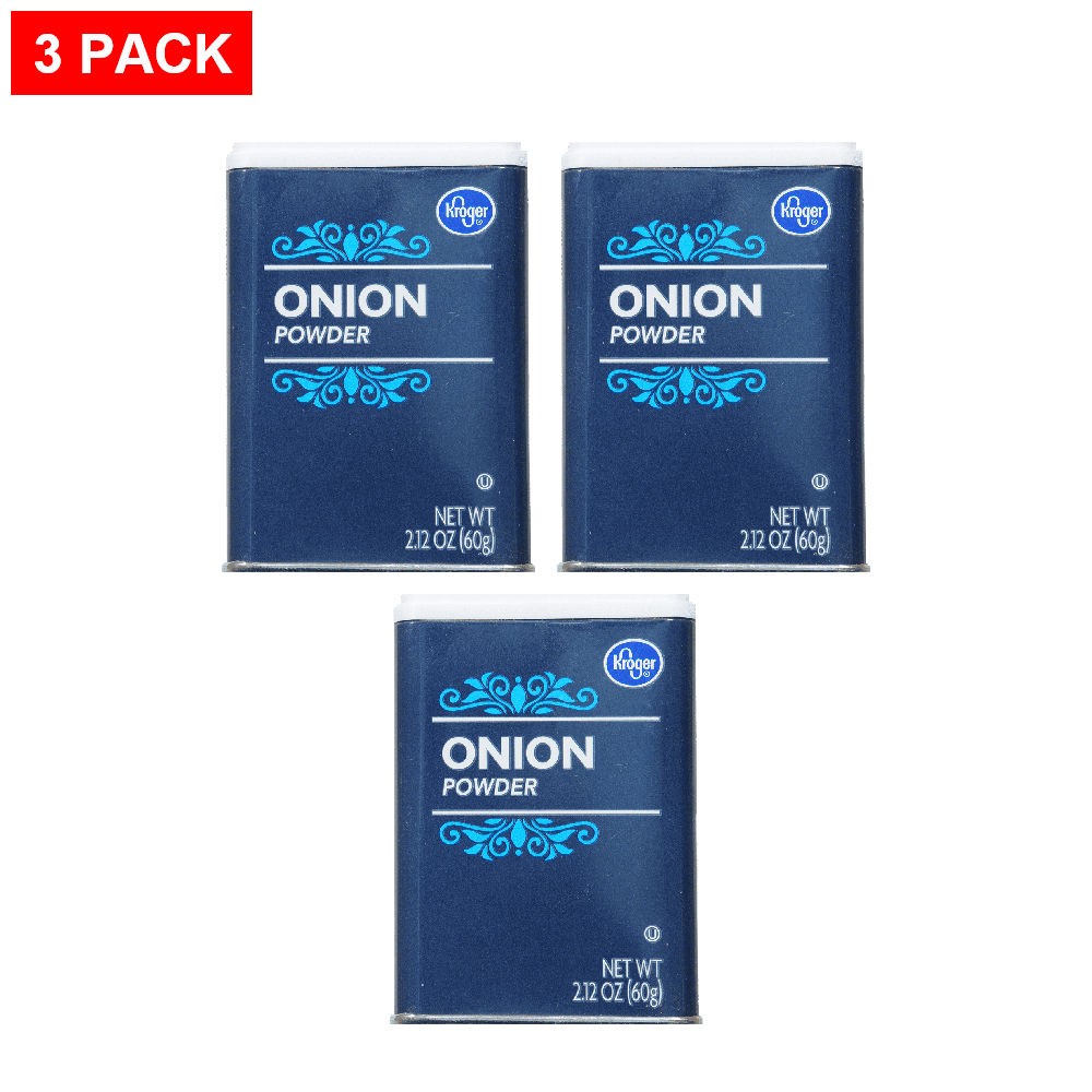 Kroger Onion Powder 2.12 oz – Pack of 3