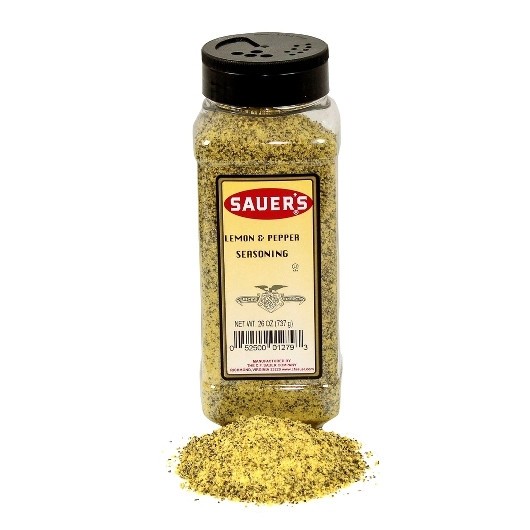 Sauer Lemon & Pepper Seasoning, 26 Ounce, 6 Per Case