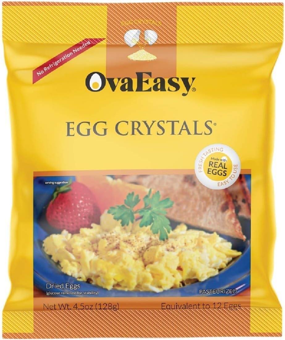 Natural Dehydrated Egg Powder 4.5oz Bag