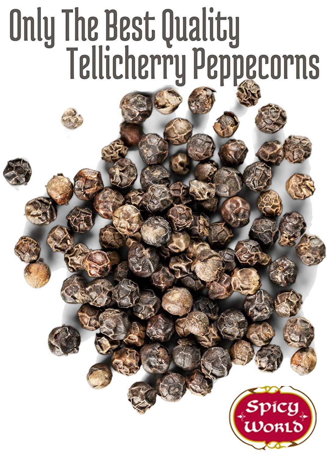 Spicy World Black Peppercorns Whole 1 Pound – As Seen On Tik Tok – Non