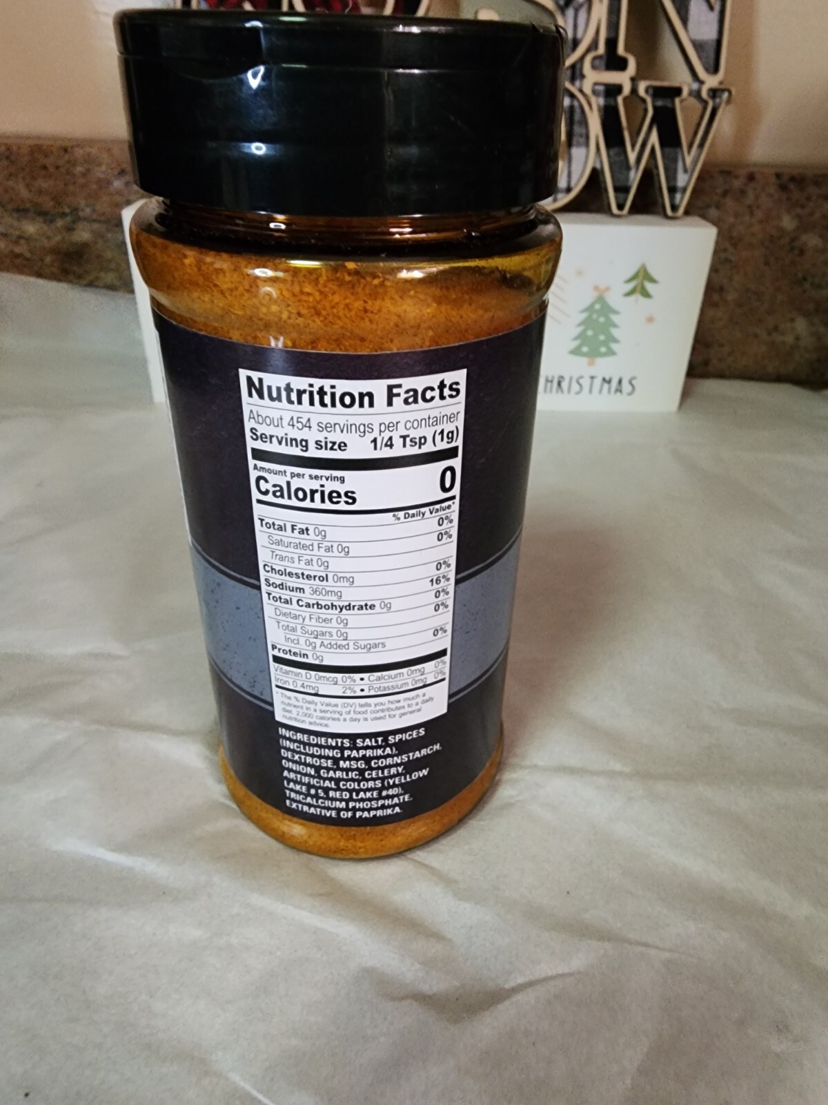 Supreme Tradition Seasoning Salt. Seasoning Salt. Sepreme Seasoning Exp 10/25