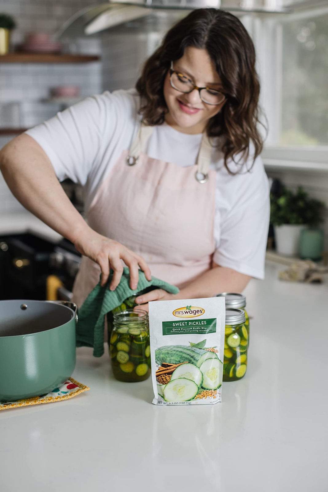 Sweet Pickles Quick Process Mix Quick and Easy Simple-To-Use Simple Homemade …