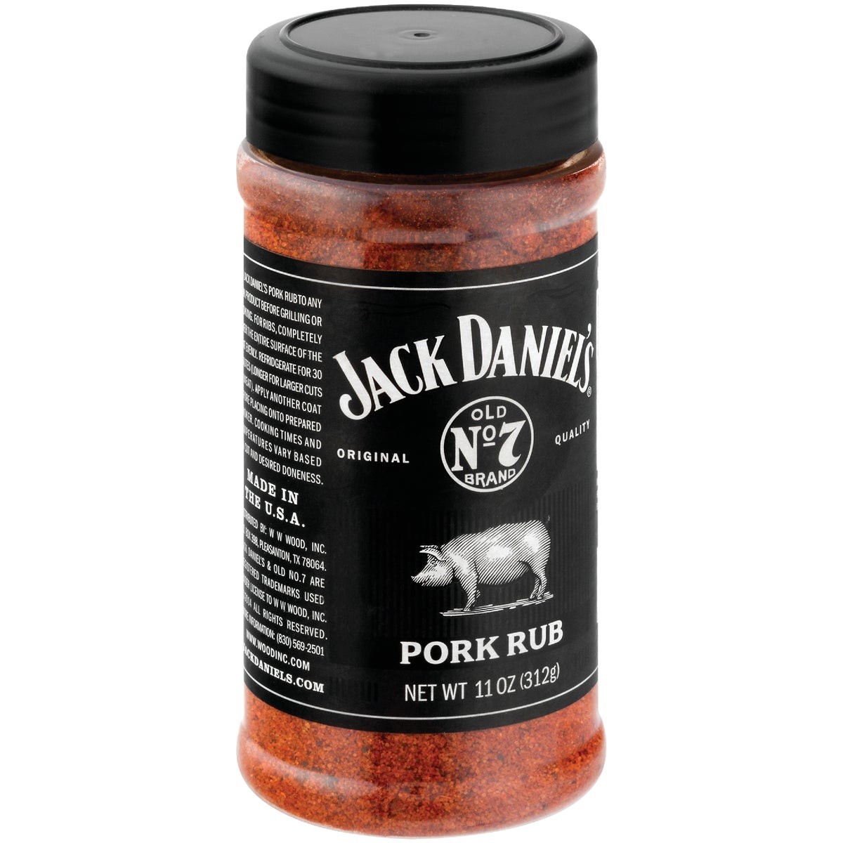 Jack Daniel’s 11 Oz. Barbecue Pork Rub Shake Spice 01760 Jack Daniel’s 01760
