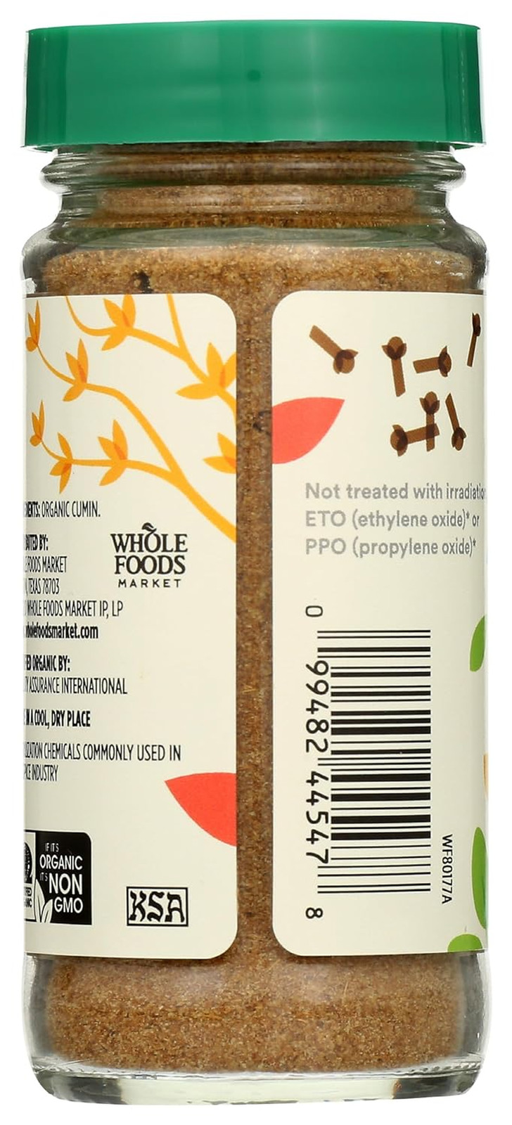 , Organic Ground Cumin, 1.59 Ounce