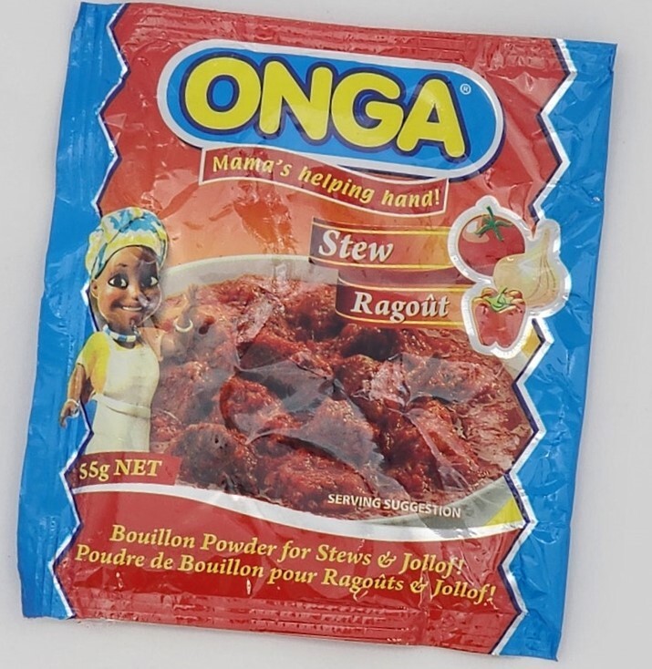 Onga Bouillon Powder For Stews & Jollof (6 blisters)