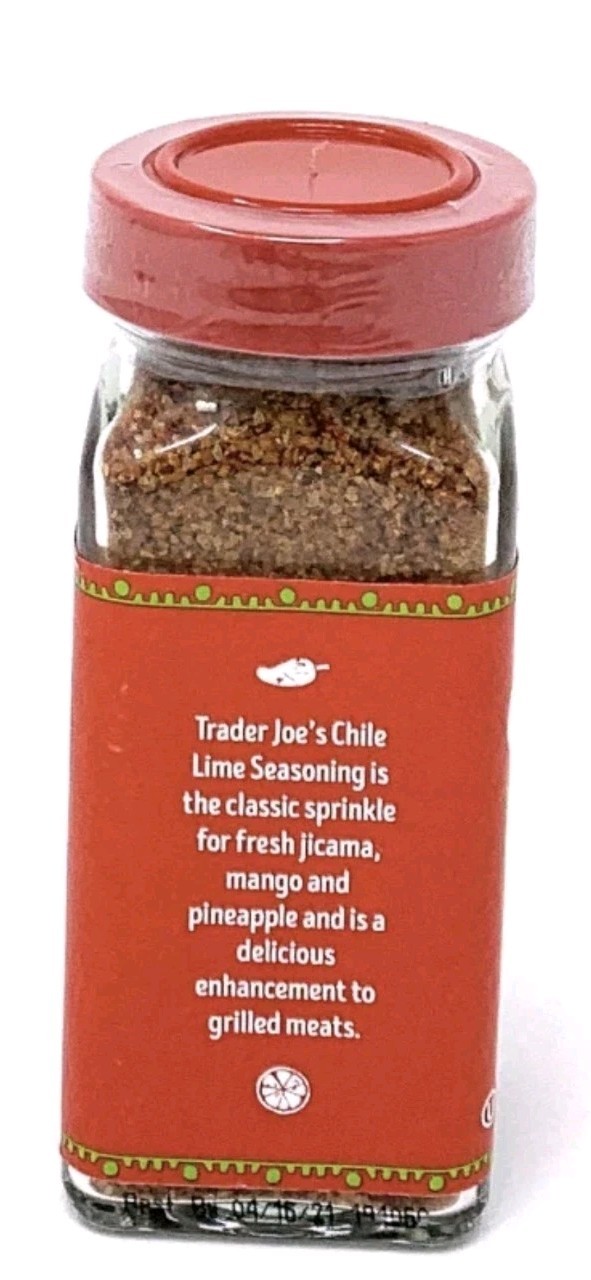 LOT (X3) Trader Joe’s Chile Lime Seasoning Blend Spice 2.9 oz Exp 2026