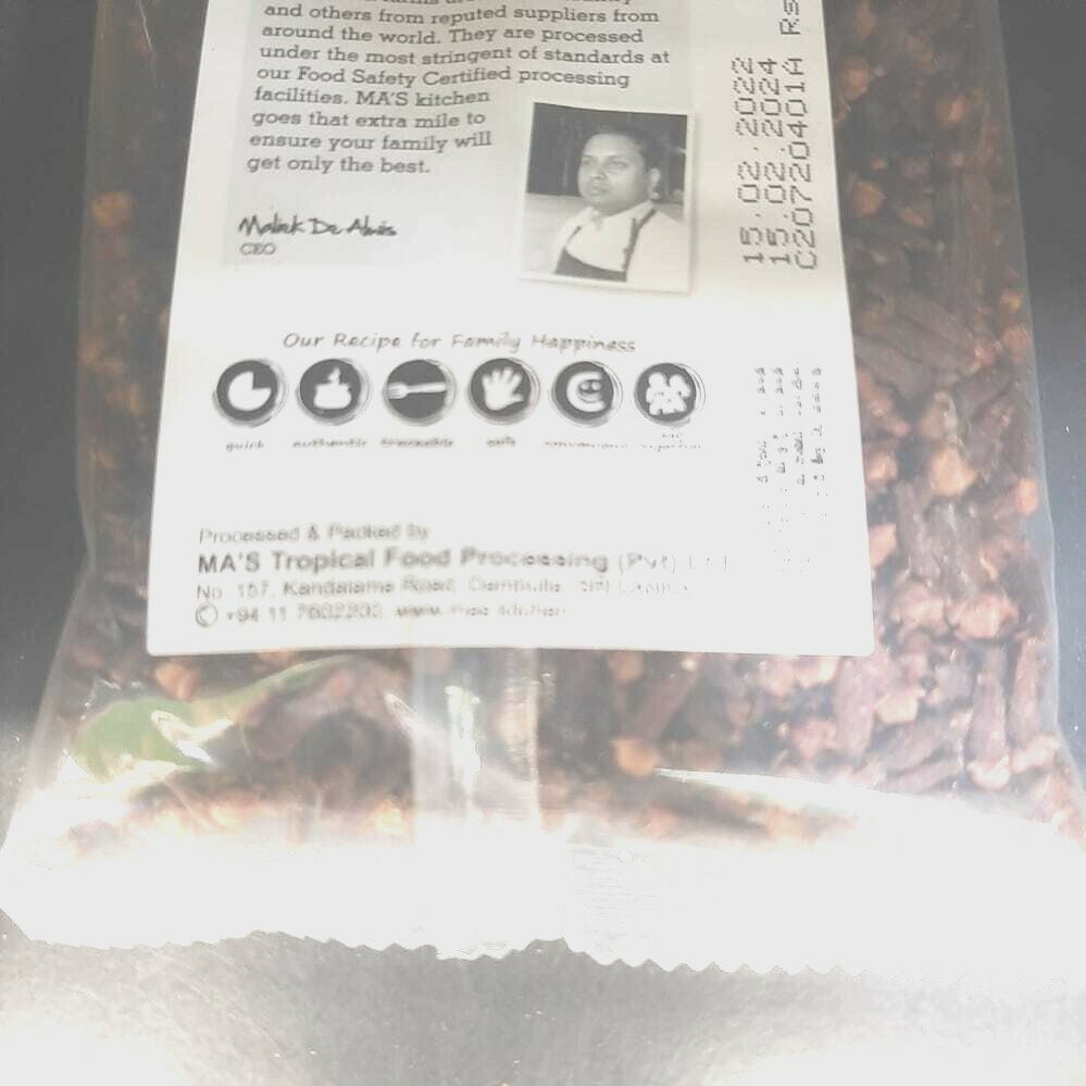 Ceylon Whole Cloves Sun Dried Organic Herbal Natural Species Taste Flavor