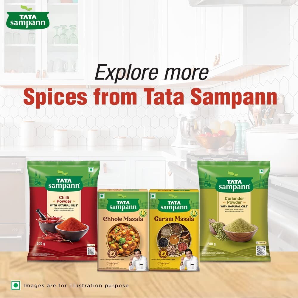 Tata Sampann Hing (Bandhani Hing) Heeng, Compounded Asafoetida, 50g